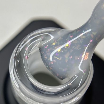 Камуфлююча база Rubber Base Nika Zemlyanikina Diamond White, 15мл