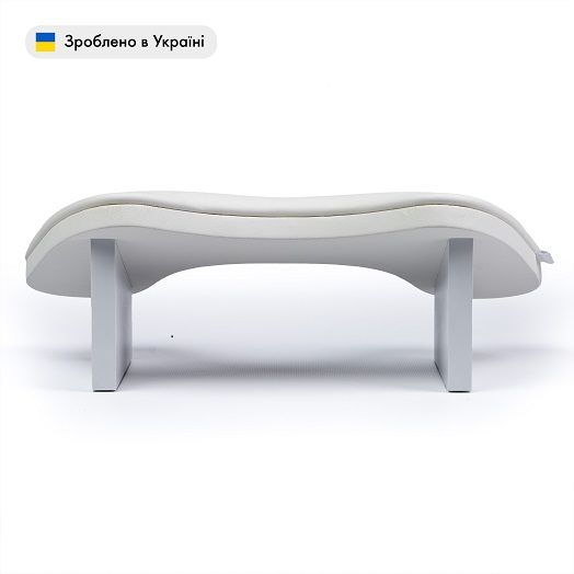 Подставка ортопедическая маникюрная ECO STAND BUTTERFLY  белая