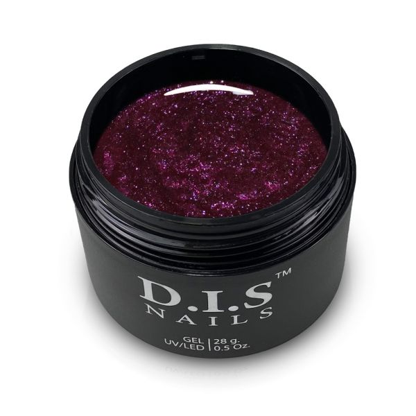 Гель камуфлирующий  D.I.S Nails Hard Wine Shimmer 28г