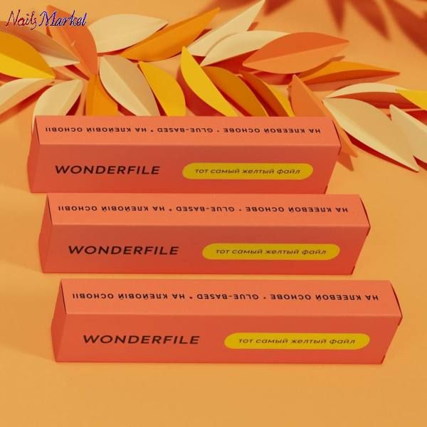 Сменный абразив на пилку прямую на пене Wonderfile 130/15 мм