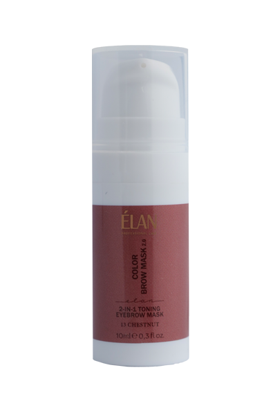 Тонирующая маска для бровей Elan Color Brow mask 2.0 13 Chestnut