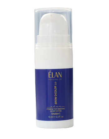 Експерт-система видалення фарби з брів Elan BROW D-COLOR 2.0 Емульсія 1