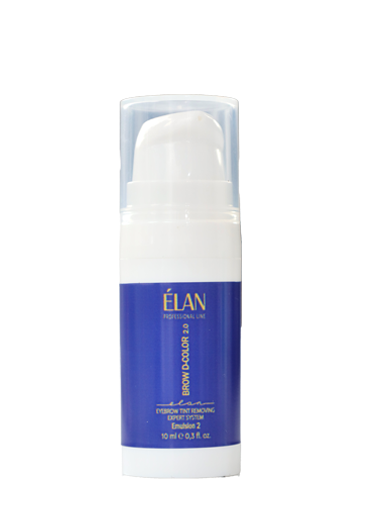 Експерт-система видалення фарби з брів Elan BROW D-COLOR 2.0 Емульсія 2
