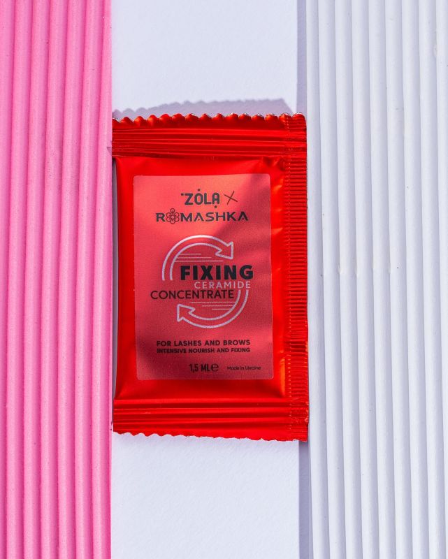 Фиксирующий концентрат Fixing Ceramide Concentrate Zola x Romashka, 1.5мл