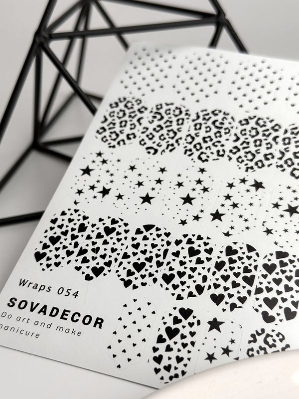 Пленка для маникюра SOVA Decor 054